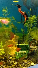 Ornament-Decor Aquarium-Decoration Fish-Tank W76 Hot War of for W76/great-Gif Tug Undersea