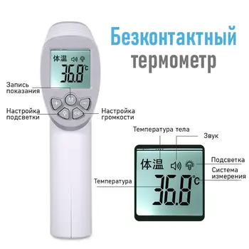 

Бесконтактный инфракрасный термометр InfraRed+ PA01