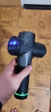Pistola de masaje de alta frecuencia para relajación muscular, masajeador eléctrico con bolsa portátil, pistola de terapia para fitness