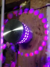 LED Wall Light-Effect Lobby Remote-Controller Spiral-Hole Home-Decoration Colorful RGB