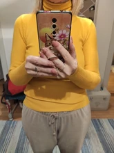 Slim Sweater Pullovers Soft-Shirt Turtleneck Black Jumpers Long-Sleeve Autumn Korean