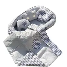 "Jaju Baby Gri Zikzaklı Kombin Babynest Lüx Ortopedik Baby Nest Se "