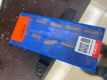 MGEHR1010 MGEHR1212 MGEHR1616 MGEHR2020 MGEHR2525, soporte de herramienta de ranurado externo, hoja de carburo, 10 Uds.