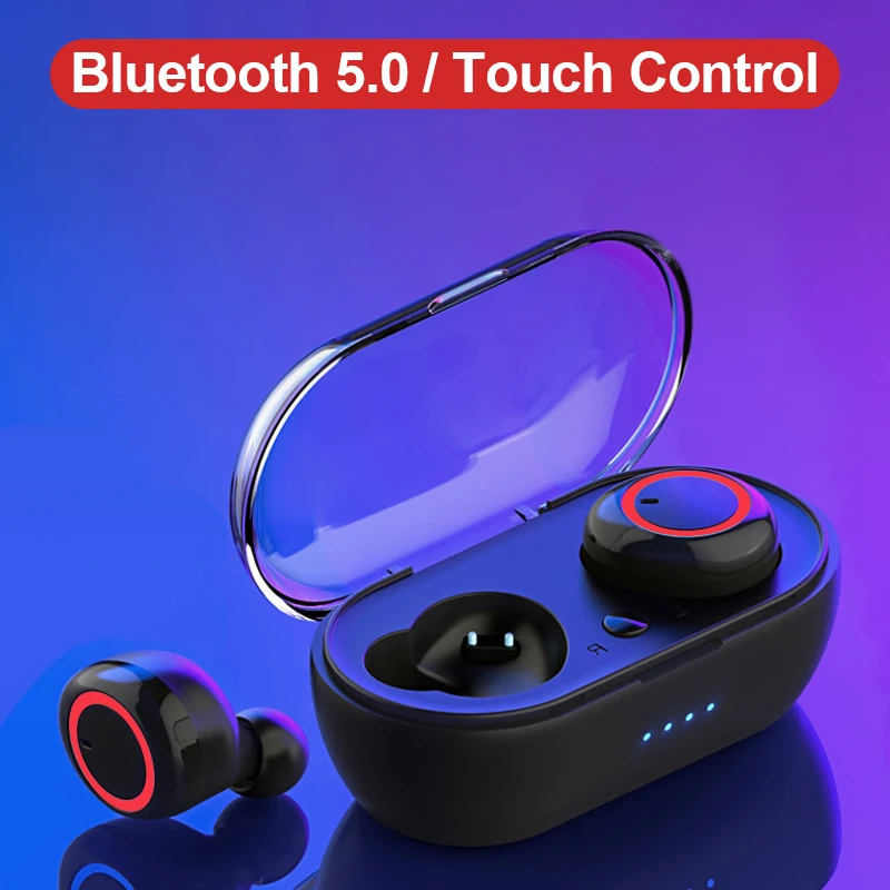 Беспроводные Bluetooth наушники K19 TWS Спортивная гарнитура с микрофоном Мини