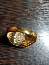 Anillo de moda FDLK para hombre, anillo de doble águila, Imperio Ruso, Punk, Color dorado, brazos del anillo grande ruso