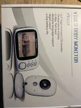 Video monitor para bebé 2.4G, cámara de seguridad para niñera inalámbrica con LCD de 3.2 pulgadas, audio bidireccional, sonido, visión nocturna, vigilancia, VB603