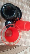Granja Animal cría automática comedero de plástico para aves y aumentar pájaro pollos patos codorniz equipo utilizable 3kg de peso 1Pc