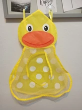 Juguetes de baño para Baby Shower, red de almacenamiento con fuertes ventosas, bolsa de juguete, organizador de baño