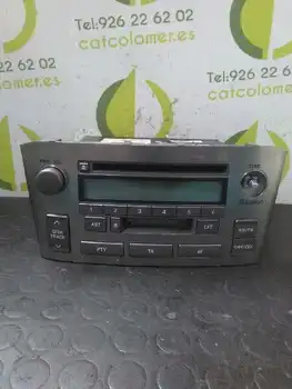 

W53901 Audio System/Radius Cd Toyota Avensis Saloon (t25) 2.0 D-Cat
