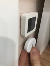 Tuya/SmartLife App ZigBee, Sensor inteligente de temperatura y humedad que funciona con Zigbee Hub a través de Alexa y Google Home
