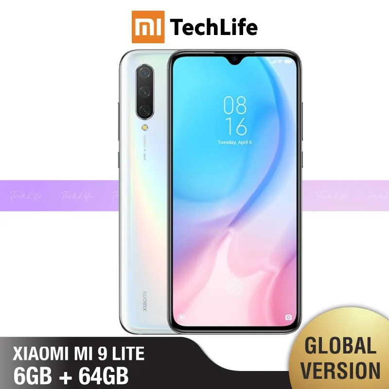 Глобальная версия Xiaomi Mi 9 Lite 64 Гб ROM 6 Гб RAM(Совершенно новая / запечатанная) mi 9 lite, mi 9 lite, mi 9, mi 9