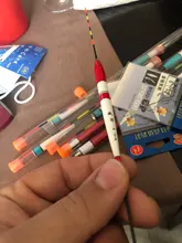 3 unids/lote pesca eléctrica flota noche luz flotadores luminosos Balsa Boya agua fresca Flotador carpa aparejos de pesca sin batería