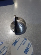 Door-Stopper Non-Punching-Sticker Rubber Stainless-Steel Magnetic NAIERDI Hidden Floor-Mounted