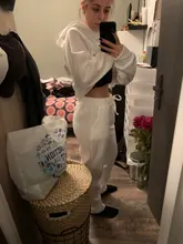 chandal mujer invierno 2020 chandals mujer invierno ropa deportivaro mujer Conjunto de dos piezas de Invierno para Top de manga larga con capucha