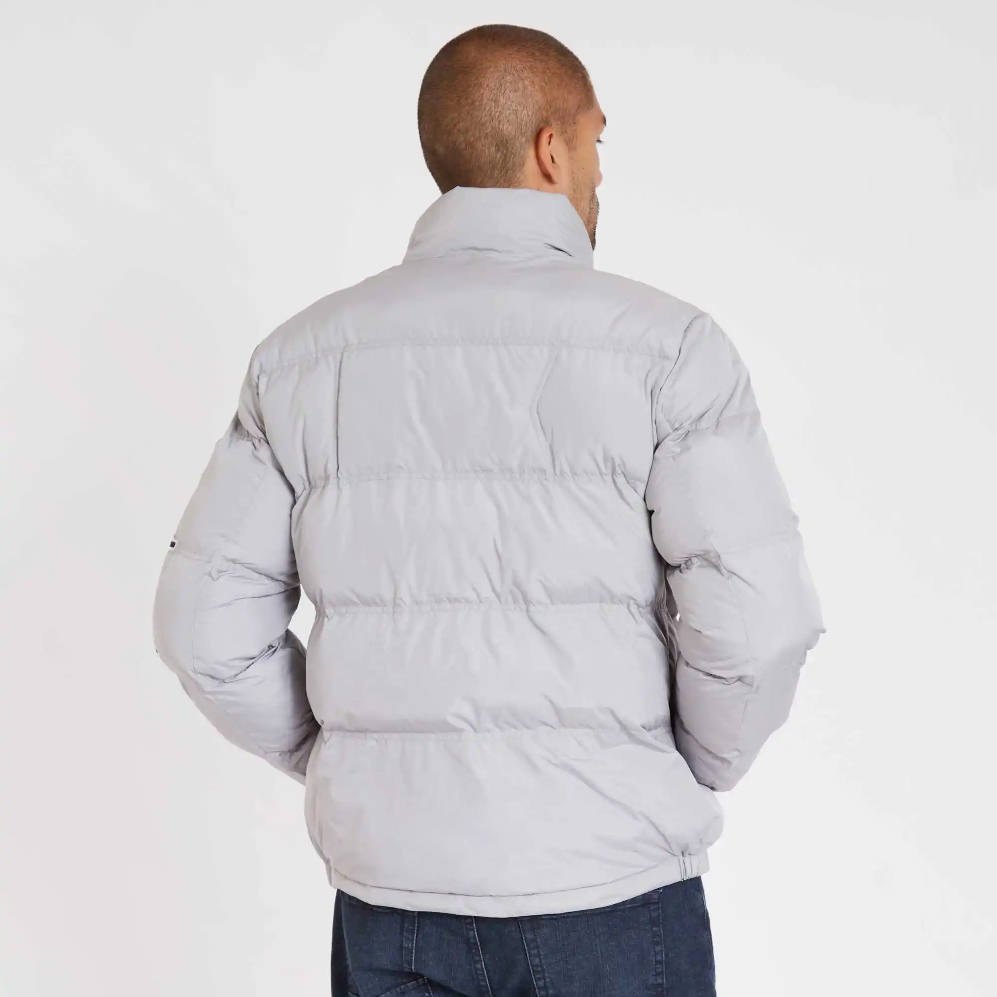 Nautica Jacket Padded men Logo On The Sleeve Color Grey J83300.0BQ