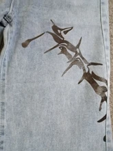 SHENGPALAE-pantalones vaqueros de pierna ancha para mujer, Jeans holgados informales con estampado de Hip-hop para verano, 2021
