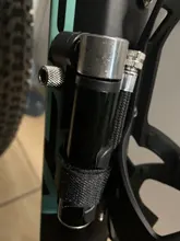 PCycling-minibomba de mano de ciclista para bicicleta, Inflador de neumáticos de aleación de aluminio, 120PSI, para AV/FV