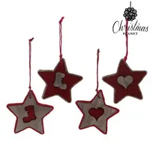 Рождественское украшение Рождественская планета 2183 звезда BigBuy Рождество