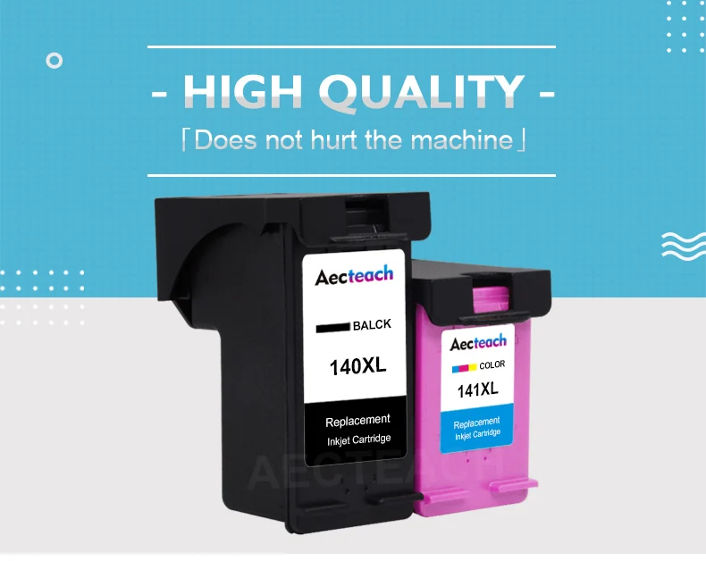 Aecteach сменный картридж для hp 140 141 XL Photosmart C4583 C4283 C4483 C5283 D5363 Deskjet D4263 принтер