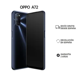 OPPO A72, объемом памяти 4 Гб/128 ГБ, смартфон, 6,5 дюймэкран, Двойные стереодинамики, 5000 мА/ч, батарея, ColorOS 7,1, 2 года гарантии