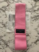 AOLIKES-banda para la cadera, banda de resistencia para Yoga, Fitness, ejercicio, piernas, bucle para entrenamiento de sentadillas circulares, antideslizante, 1 ud.