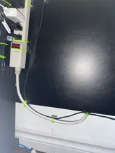 Mount-Clip Cable-Tie-Base Glue Removable Wall-Holder Zip-Tie Self-Adhesive Black Green