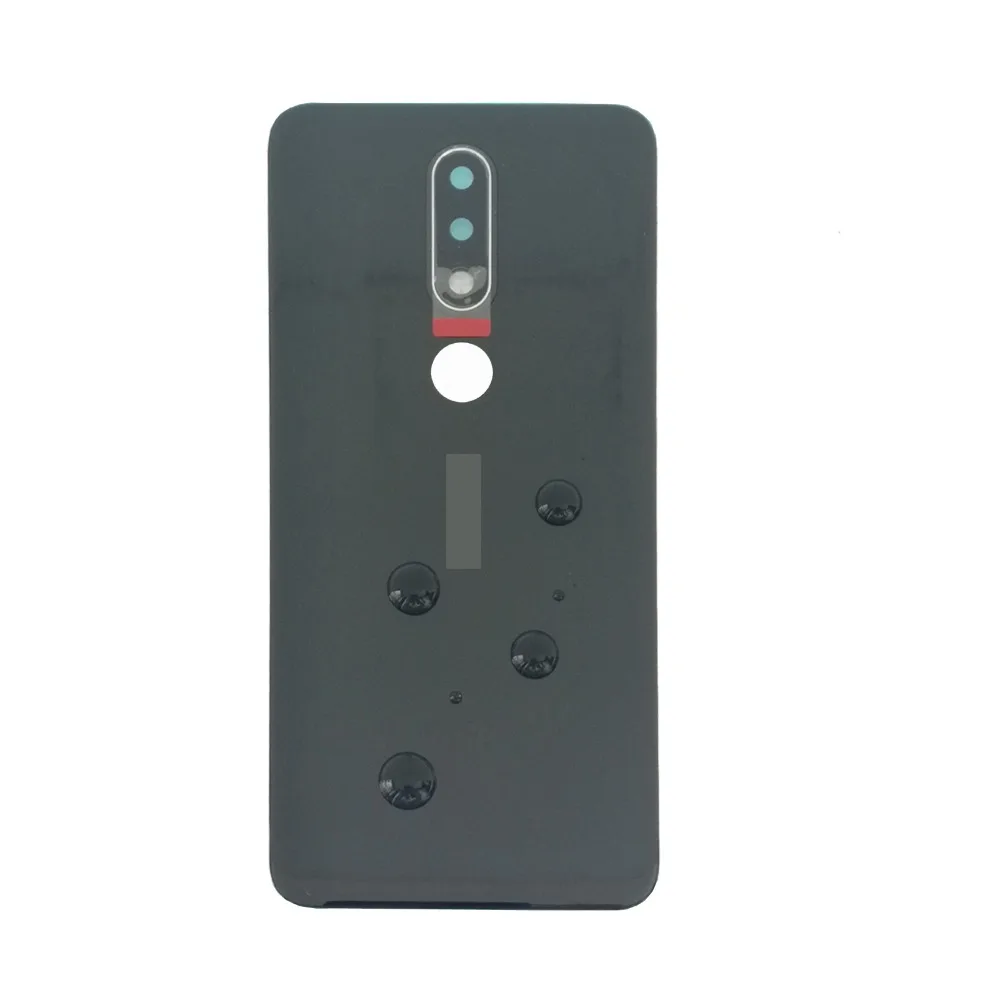 Shyueda Original New For Nokia 6.1 Plus X6 5.8" TA-1083 TA-1099 TA-1116 TA-1103 Glass Rear Back Door Housing Battery Cover