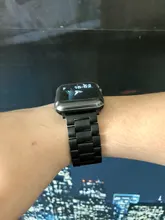 UEBN-Correa de Metal clásica de acero inoxidable para Apple watch, Series 6, 40mm, 44mm, banda para iWatch 5, 4, 3, 2, pulsera de 42mm y 38mm