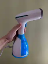 Plancha de vapor portátil, de 280 ml, de 1500 W, calor rápido en 15 segundos, potente, para hogar o viaje, vaporizador de ropa