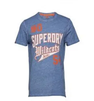 

SUPERDRY VINTAGE VARSITY TEE shirt casual blue men