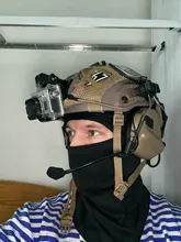 Adapter-Stand Helmet Fixed-Mount Camera Gopro Mobile-Phone Tactic Lightweight Portable