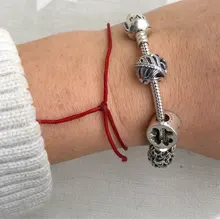 Charm Bracelet Pendant Beads Fashion Jewelry WOSTU 100%925-Sterling-Silver Original Vintage