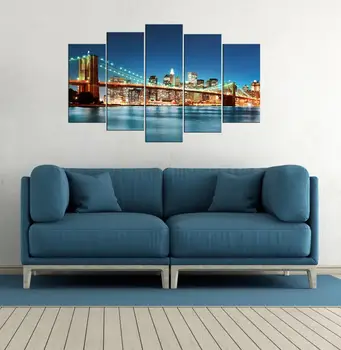 

Bridge Scenic 5 Piece Mdf Table