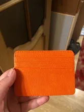Mini patrón de lagarto de viaje pequeño, soporte de tarjeta de identificación de negocios, BILLETERA, funda para hombre y mujer con ventana de identificación, 2020