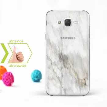

Personalized Custom Samsung Galaxy J7 Slim Clear Silicone Phone Cover (Marble Temalı-2)