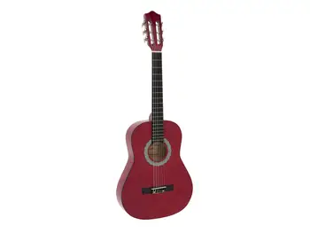 

DIMAVERY AC-303 Classical Guitar 3/4, red