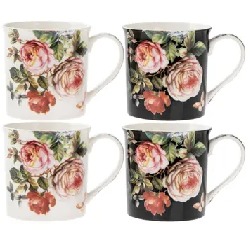 

Mug Damascus rose 275 ml (set of 4 PCs)