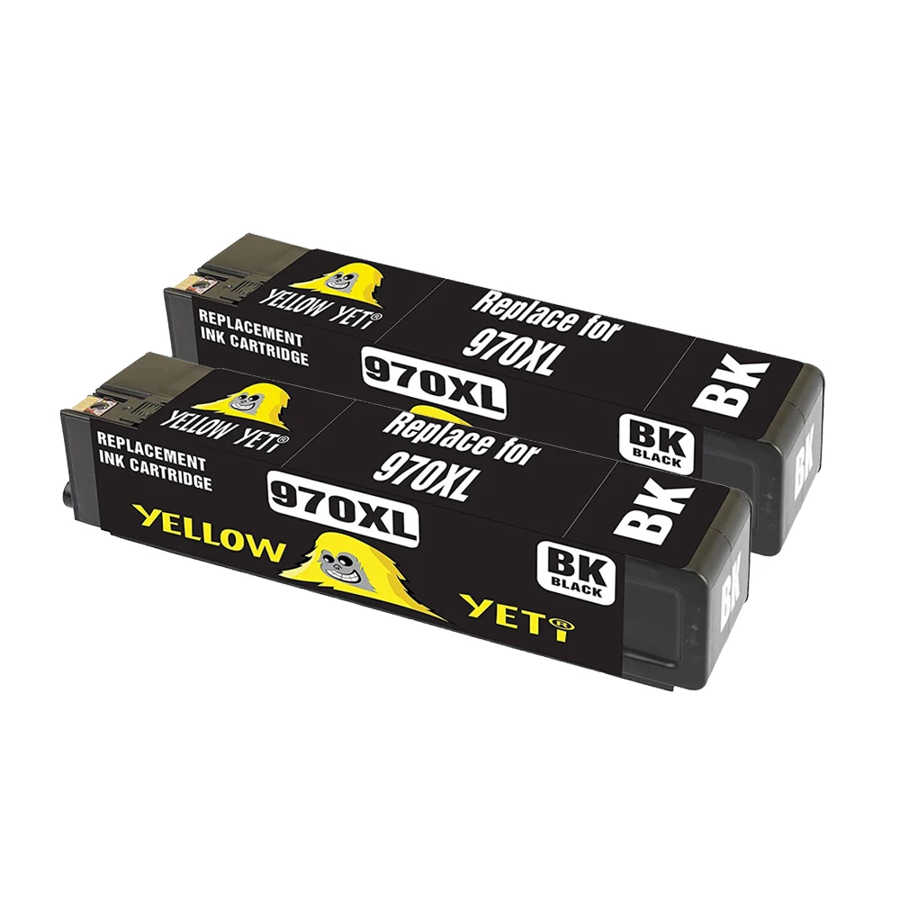 Картридж с 2 черными чернилами совместимый HP 970 970XL 971 971XL для Officejet Pro X476dw X476dn X451dw