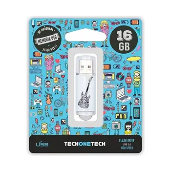 

PENDRIVE 16GB TECH ONE TECH CRAZY BLACK GUITAR