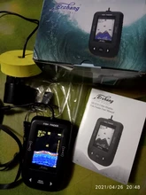 Erchang-Localizador de peces XF02C portátil, Sonar para pesca en el lago, 100M