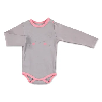 

ebebek Bambaki Scout Cat Baby Girl Long Sleeve Bodysuit