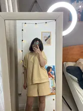 Womens Tracksuits Outfit Shorts Sweat-Set Summmer Solid-Color-Sets Two-Piece Sporting