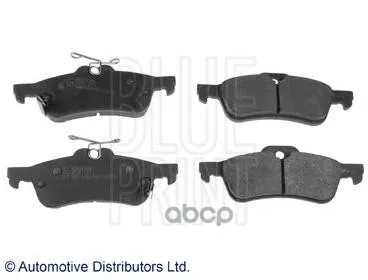 Колодки Тормозные Дисковые Honda: Civic Ix(Fk) = 1.4 I-Vtec/1.6 I-Dtec/1.8 I-Vtec/2.2 I-Dtec= [12- ] Blue Print арт. ADH24289