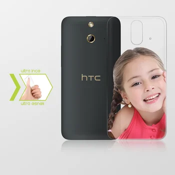 

Personalized HTC One E8 Thin Transparent Silicone Phone Cover