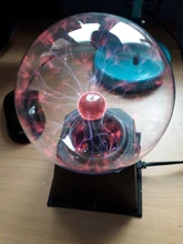 Lighting Decor Touch-Lamp Plasma-Ball Crystal Led-Night-Light Christmas Novelty Magic