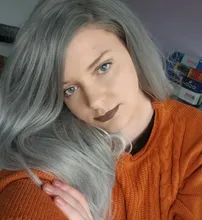 SOKU-peluca con malla frontal para mujer afroamericana, cabellera sintética con malla frontal, Color Ondulado Natural, parte media larga, estilo moderno, fibra resistente al calor