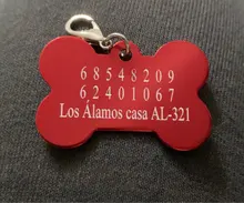 Metal-Tag Pet-Accessories Engraved Puppy Small Dogs Customized for Name-Collar Cat