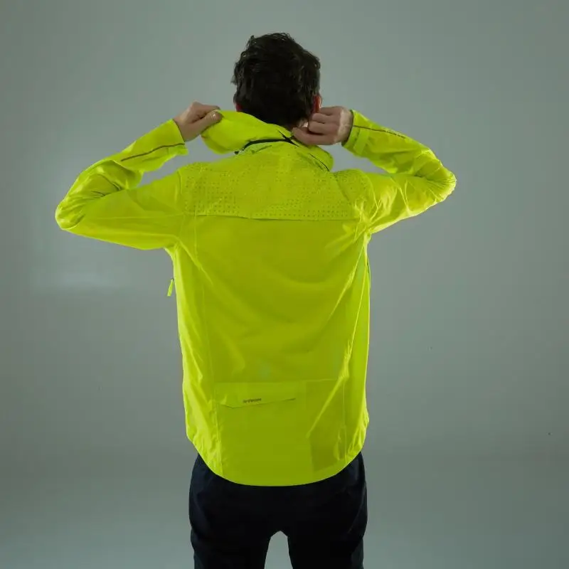 ДОЖДЕВИК МУЖСКОЙ С КАПЮШОНОМ 100 B'twin Decathlon