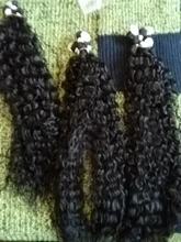 Anjo Plus RYLAI-extensiones de pelo rizado mechones, pelo sintético, 300g, para cabeza completa, 26-30 pulgadas, negro, marrón, degradado
