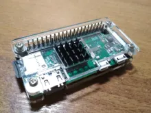 Raspberry Pi Zero W WH Pi0 zero case heat sink OTG HDMI.